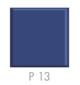 modrý plast P 13